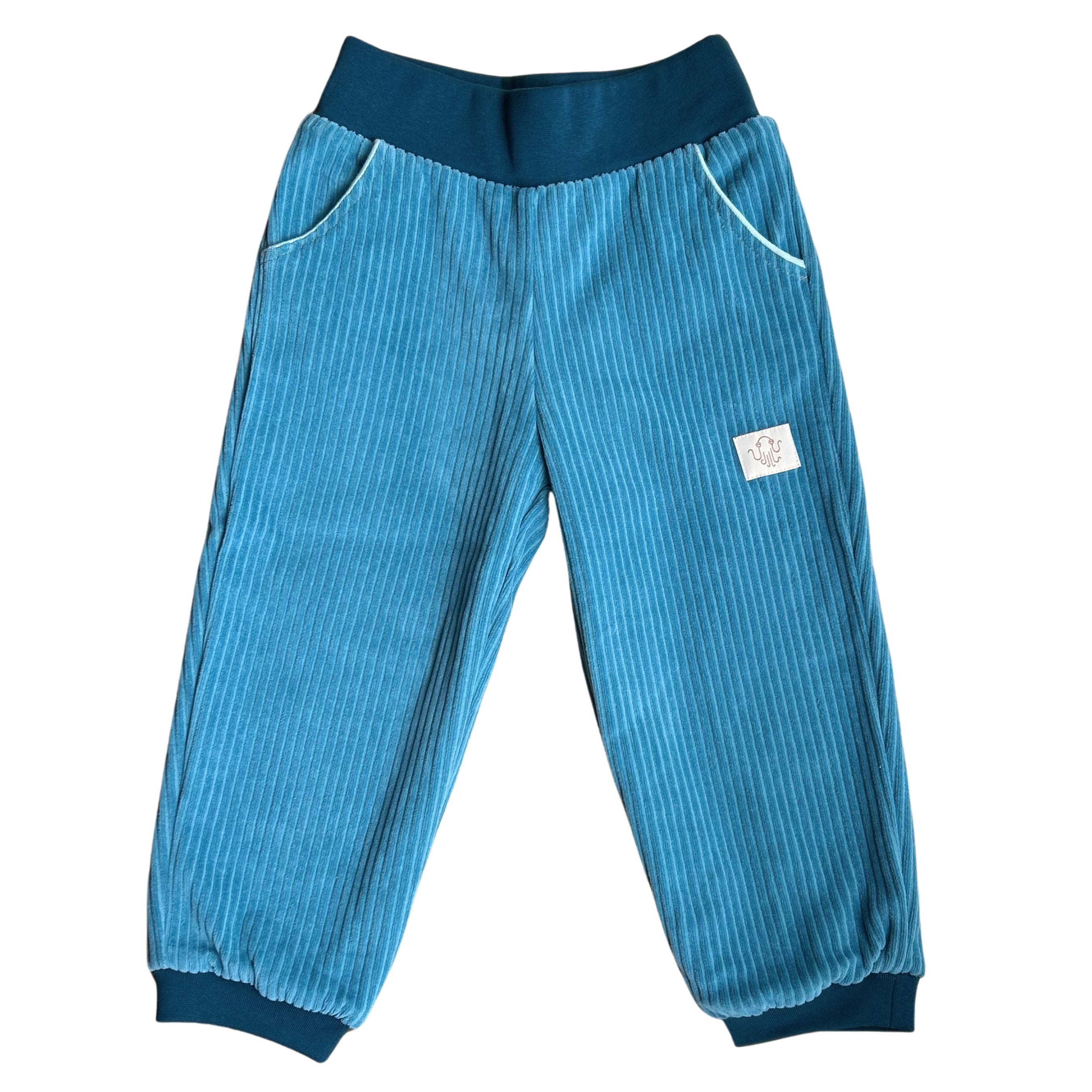 Mitwachsende Kinderhose/Outdoorhose | Bio Cordnicki | Unifarben