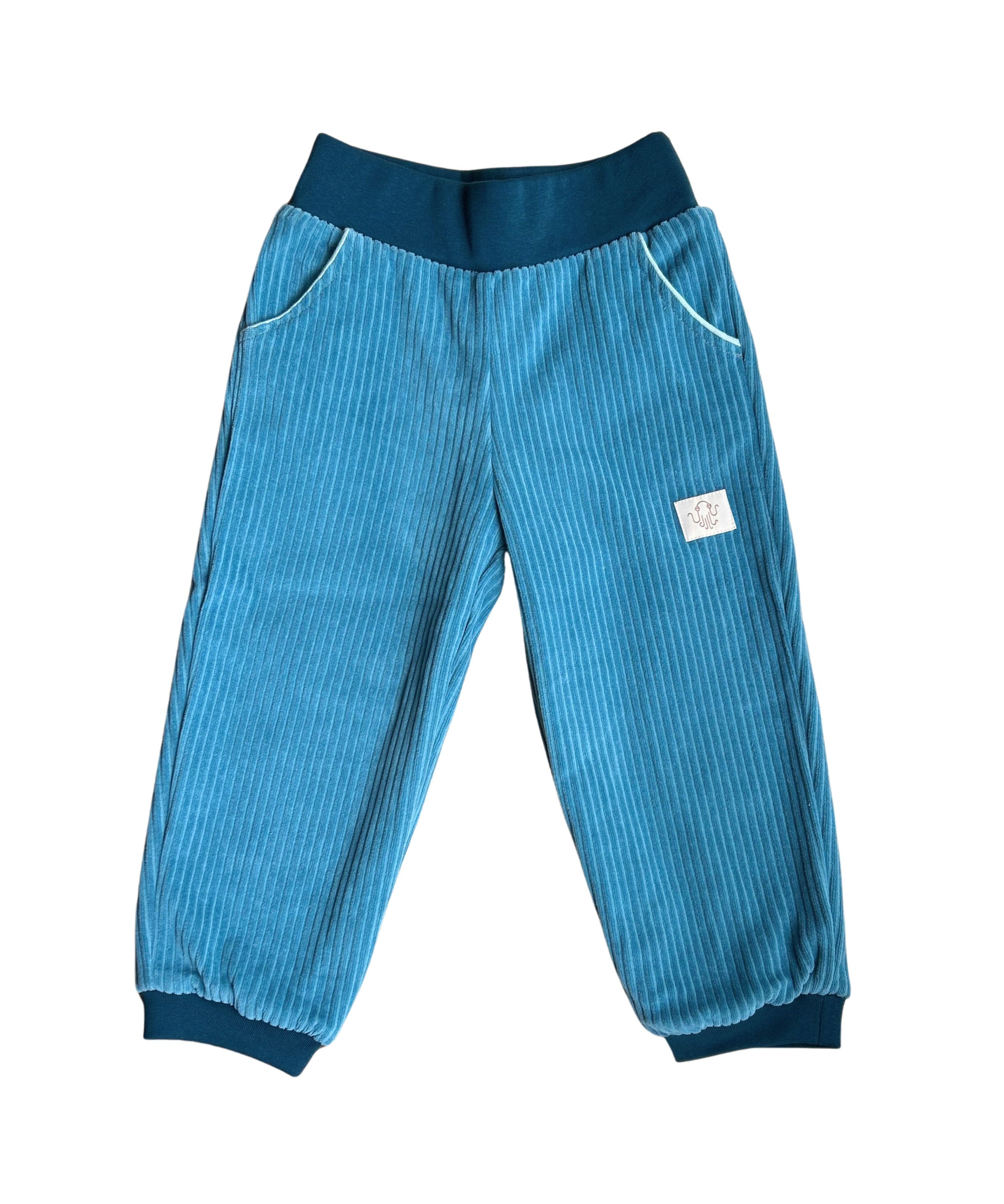 Mitwachsende Kinderhose/Outdoorhose | Bio Cordnicki | Unifarben