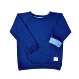 Mitwachsendes leichtes Langarmshirt aus Baumwolljersey Kinder | Unifarben