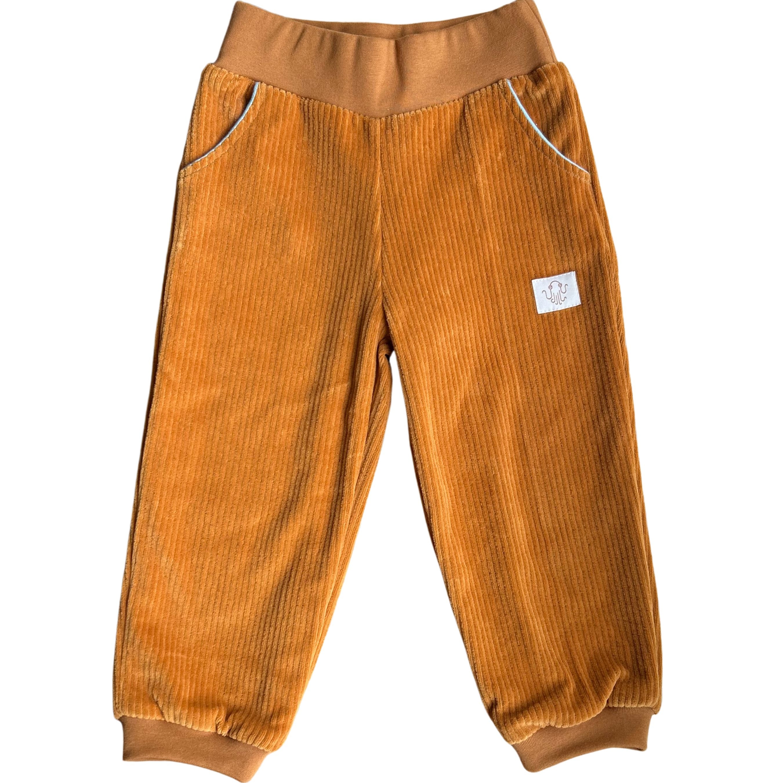 Mitwachsende Kinderhose/Outdoorhose | Bio Cordnicki | Unifarben