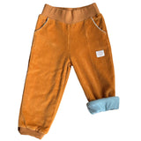 Children's trousers | Organic corduroy | Green