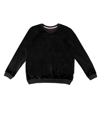 Nicki Sweater  |  aus fairer Bio-Baumwolle | Basic Schwarz