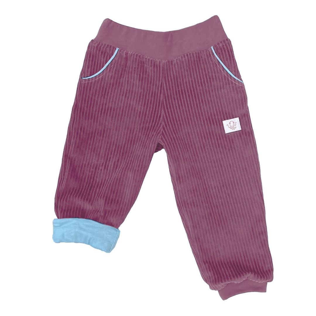 Mitwachsende Kinderhose/Outdoorhose | Bio Cordnicki | Unifarben