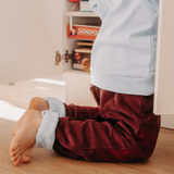 Children's trousers | Organic corduroy | Green