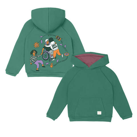 Statement Hoodie for Kids | Solidarity & Empowerment