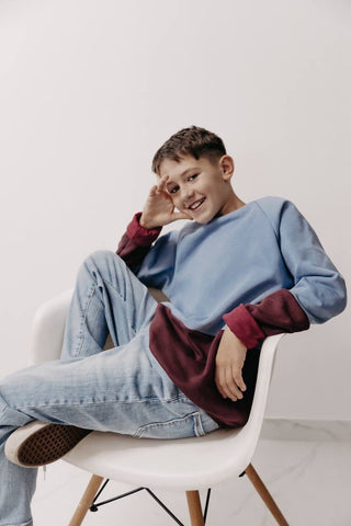 Mitwachsender Kuschelpullover Kinder | Loki