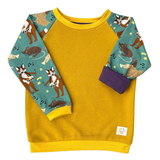 Besondere Kinderkleidung | limited Edition Musiktiere 2 | mitwachsender Kuschelpulli