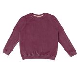 Raglan shirt made from fair trade organic cotton | Plain lilac 