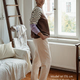 Warmer unisex Pullover aus Bio Baumwoll-Kuschelsweat | Falling in Love