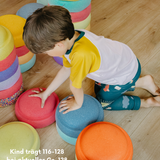 Mitwachsende Leggings Kinder aus Bio Baumwolle | optionaler Knieschutz | uni