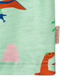 Raglan shirt made from fair trade organic cotton | Dino Party 