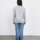 Unisex Sweater - Bio Pullover aus Kuschelsweat grau | Yuki