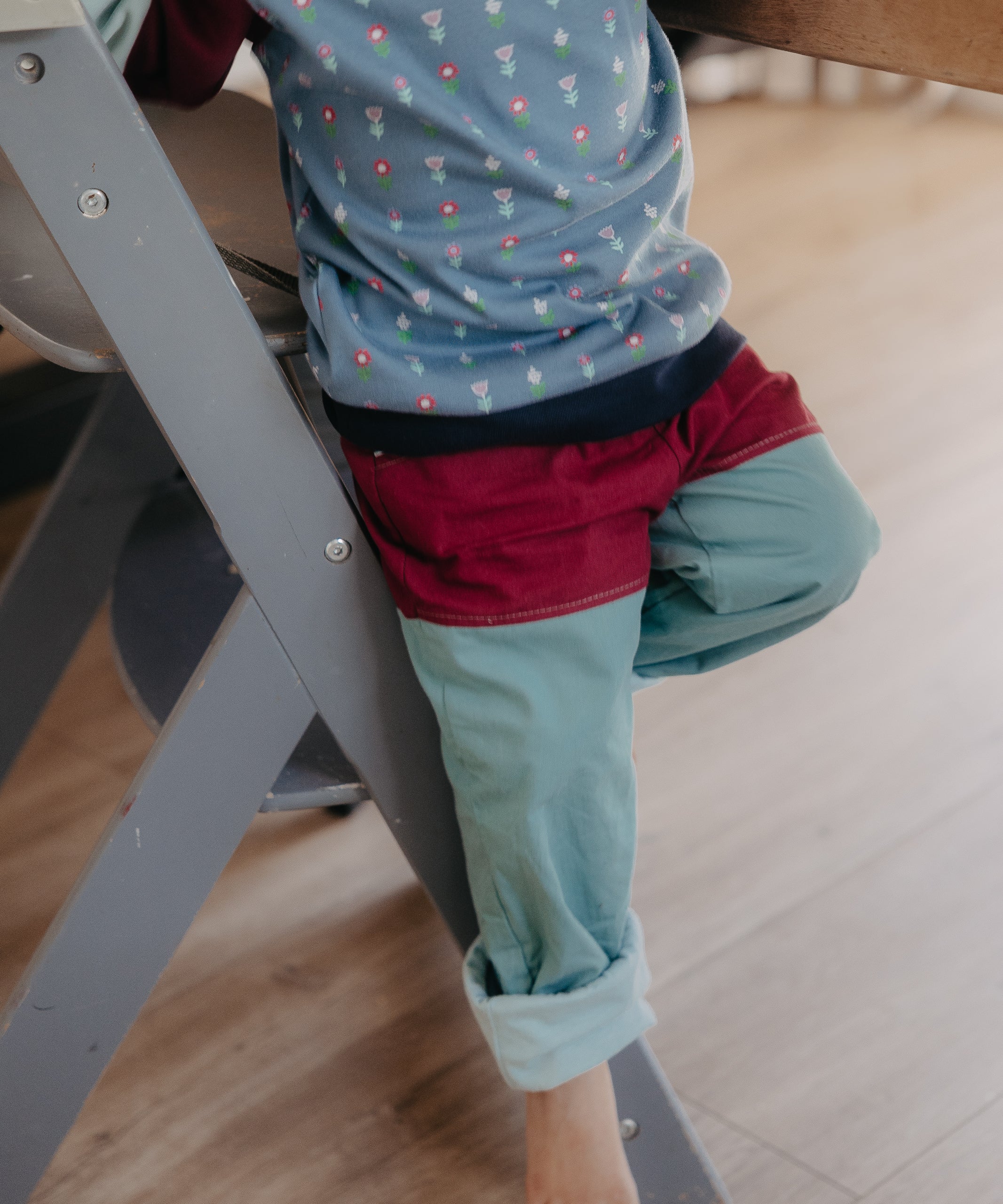 Children's trousers Toni | Organic corduroy | Green