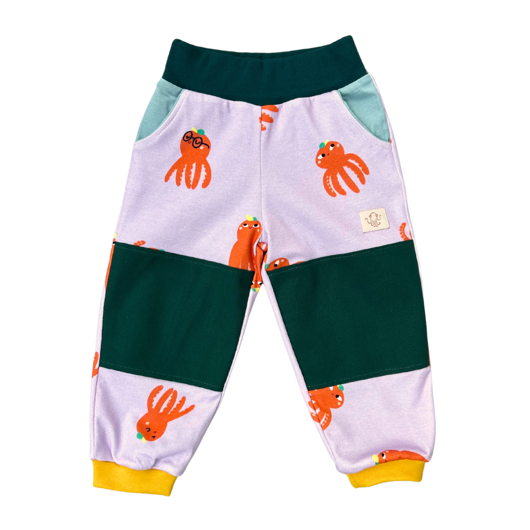 Kinderhose | Zum Kuscheln und Turnen| Oktopus