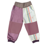 Leichte mitwachsende Hose aus Leinen | zweifarbig