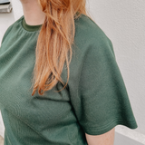 Unisex T-Shirt aus Bio Baumwoll-Jacquard  | Uni