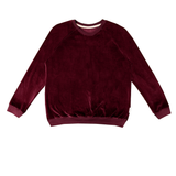 Nicki Sweater  | aus fairer Bio-Baumwolle | Basic Bordeaux