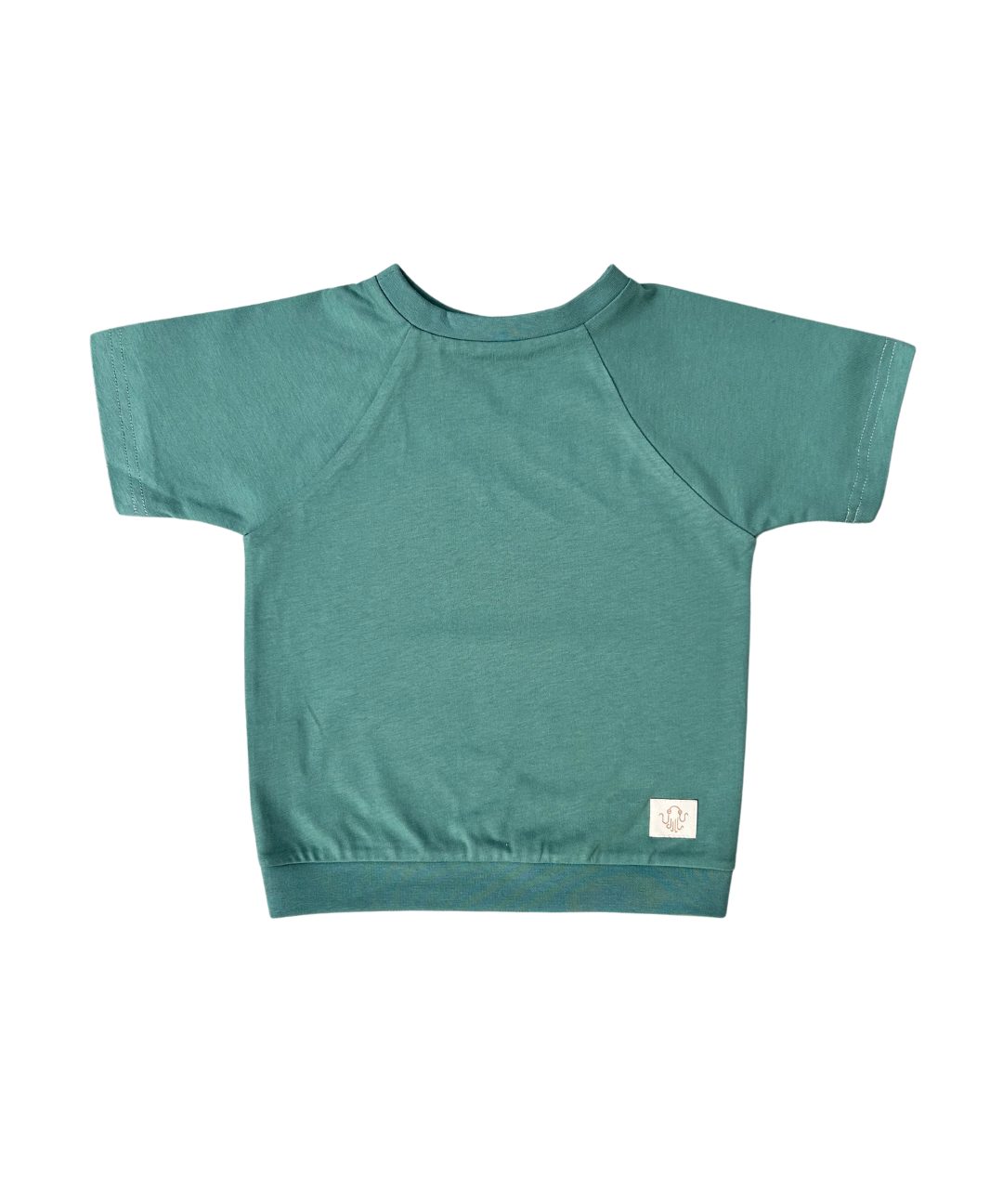 Mitwachsendes T-Shirt Kinder | Baumwolljersey |  Unifarben