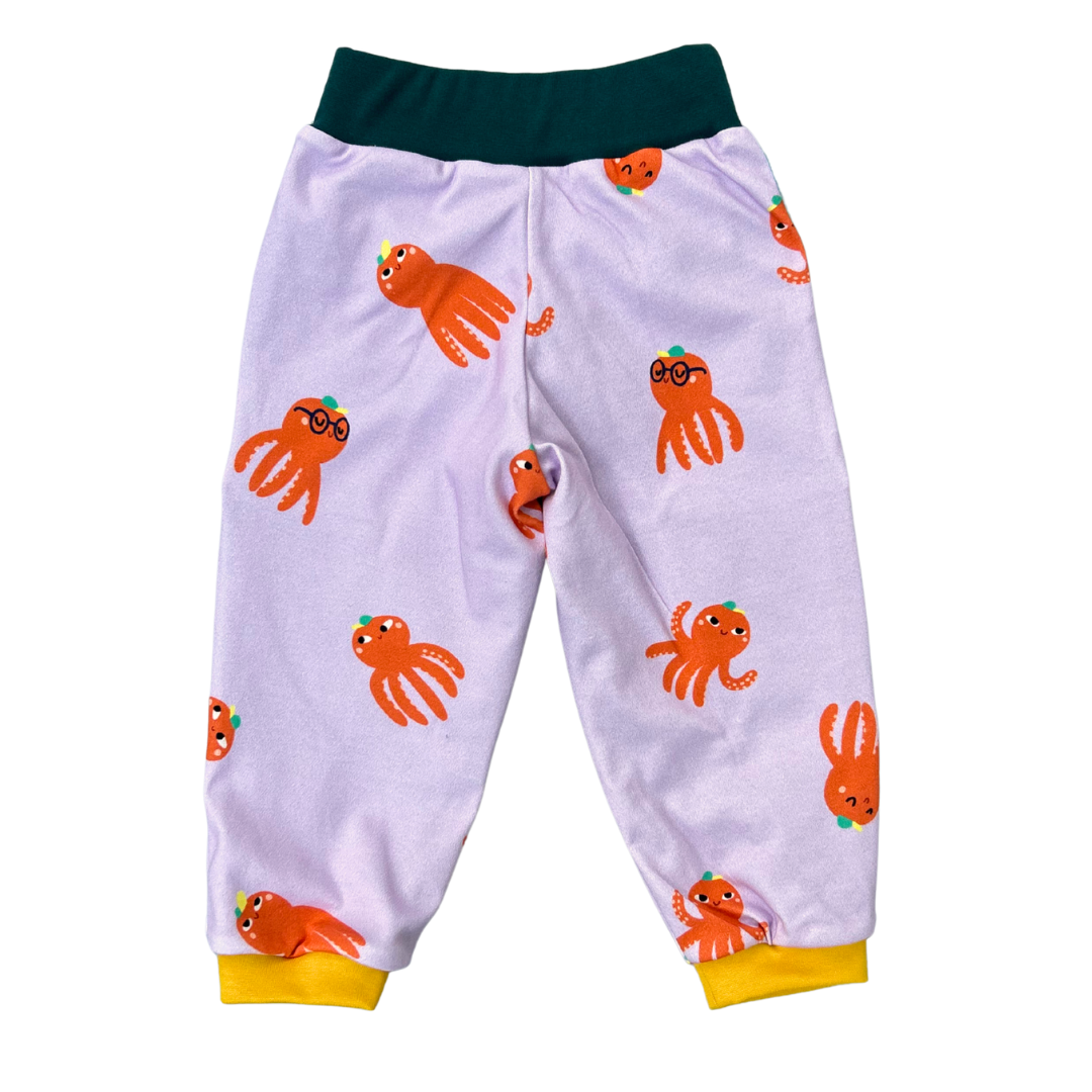 Kinderhose | Zum Kuscheln und Turnen| Oktopus