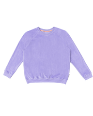 Samtiger unisex Sweater ganzjährig aus Bio Nicki | unifarben