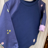 Grow-with-me cuddly sweater for kids | Space 🚀