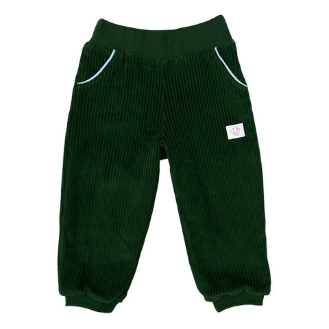 Kinderhose | Bio-Cordnicki | Basic Waldgrün