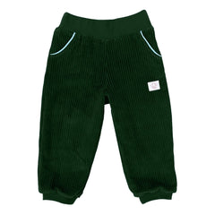Children's trousers | Organic corduroy | Green
