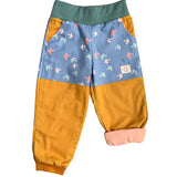 Children's trousers Toni | Organic corduroy | Green
