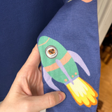 Grow-with-me cuddly sweater for kids | Space 🚀