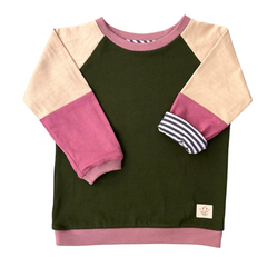 Fairtrade Long-Sleeved Shirt for Kids | Lilian Green Old Pink