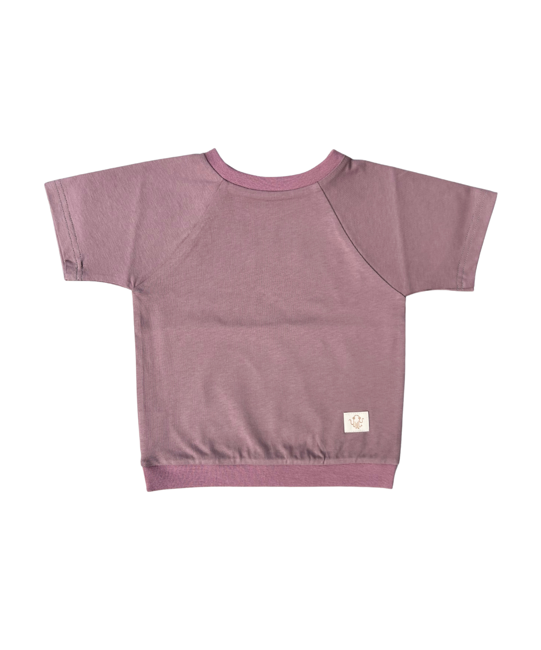 Mitwachsendes T-Shirt Kinder | Baumwolljersey |  Unifarben