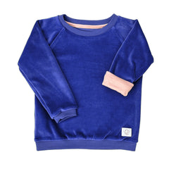 Fairtrade Long-Sleeved Shirt for Kids | Alexis Petrol Lilac