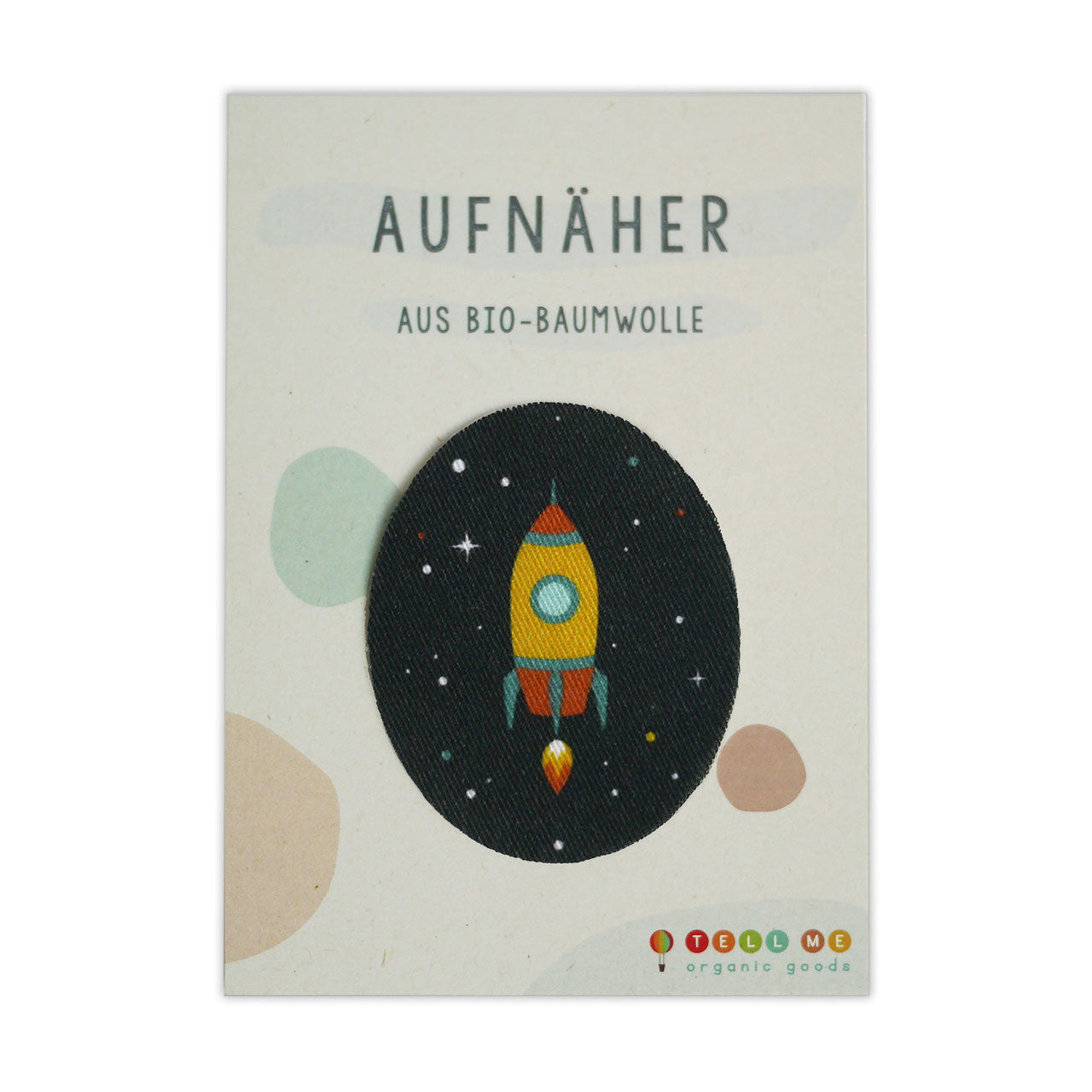 Aufnäher aus Bio-Baumwolle von TELL ME