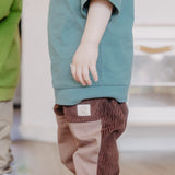 Mitwachsende Kinderhose/Outdoorhose | Bio Cordnicki | Unifarben