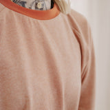 Unisex Sweater ganzjährig aus Baumwoll-Jacquard | Unifarben