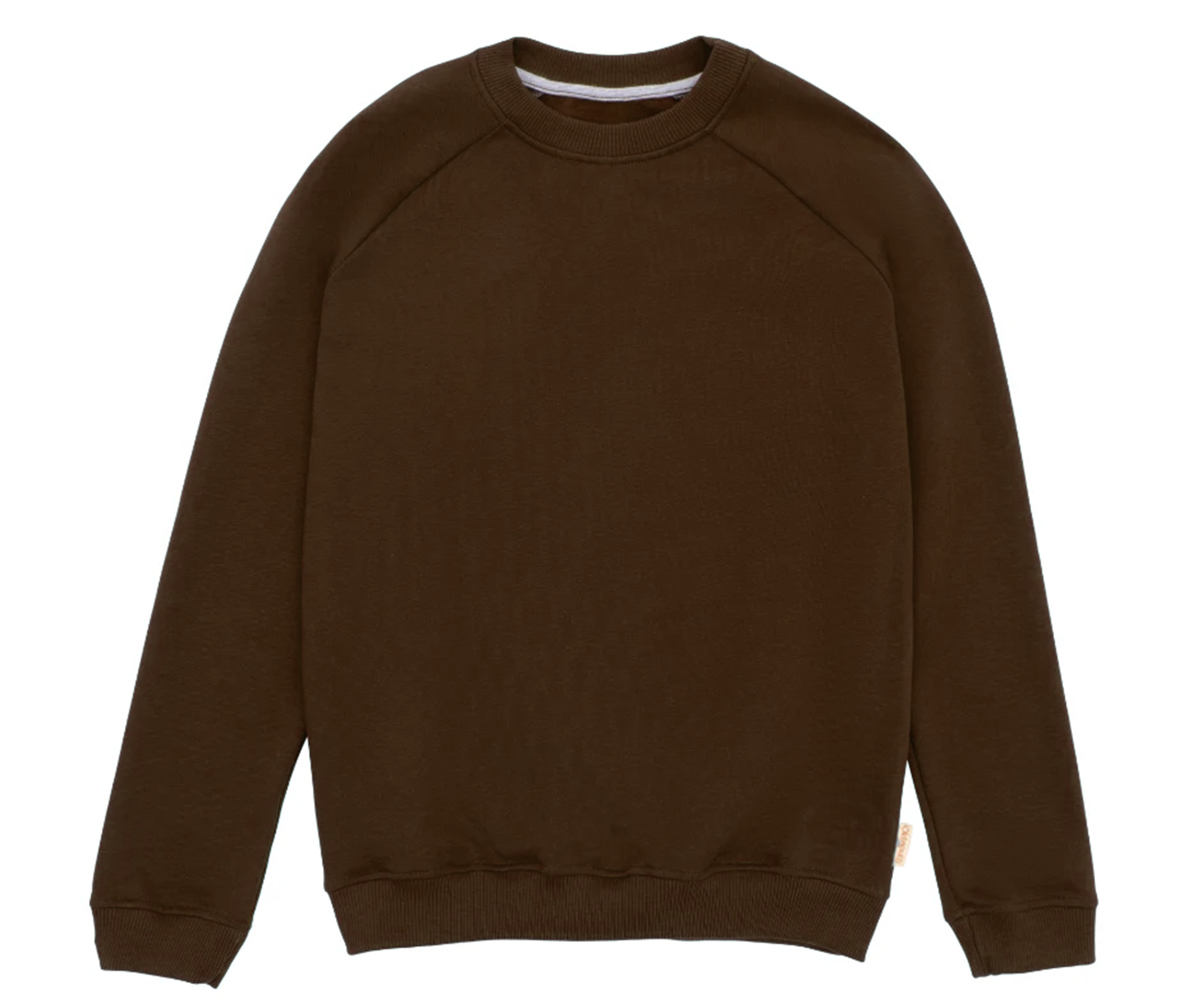 Warmer unisex Pullover aus Bio Baumwoll-Kuschelsweat | unifarben