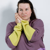 Unisex Sweater - Bio Pullover aus Kuschelsweat |  Flower Fade
