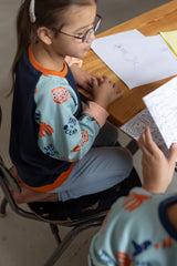 dünner Sweater | Unser Alltagbegleiter Meerestiere Blau