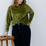 Raglan shirt made from fair trade organic cotton | Plain lilac 