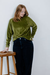 Raglan shirt made from fair trade organic cotton | Plain lilac 