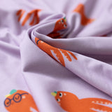 Faire Bio Stoffe |  100% Baumwoll-Jersey | Oktopus Motiv