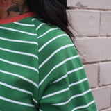 Raglan shirt made from fair trade organic cotton | Plain lilac 