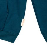 Unisex Hoodie Erwachsene aus fairer Bio Baumwolle | Petrol Flieder