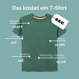Luftig leichtes Unisex T-Shirt aus Bio Baumwoll Jersey  | Uni