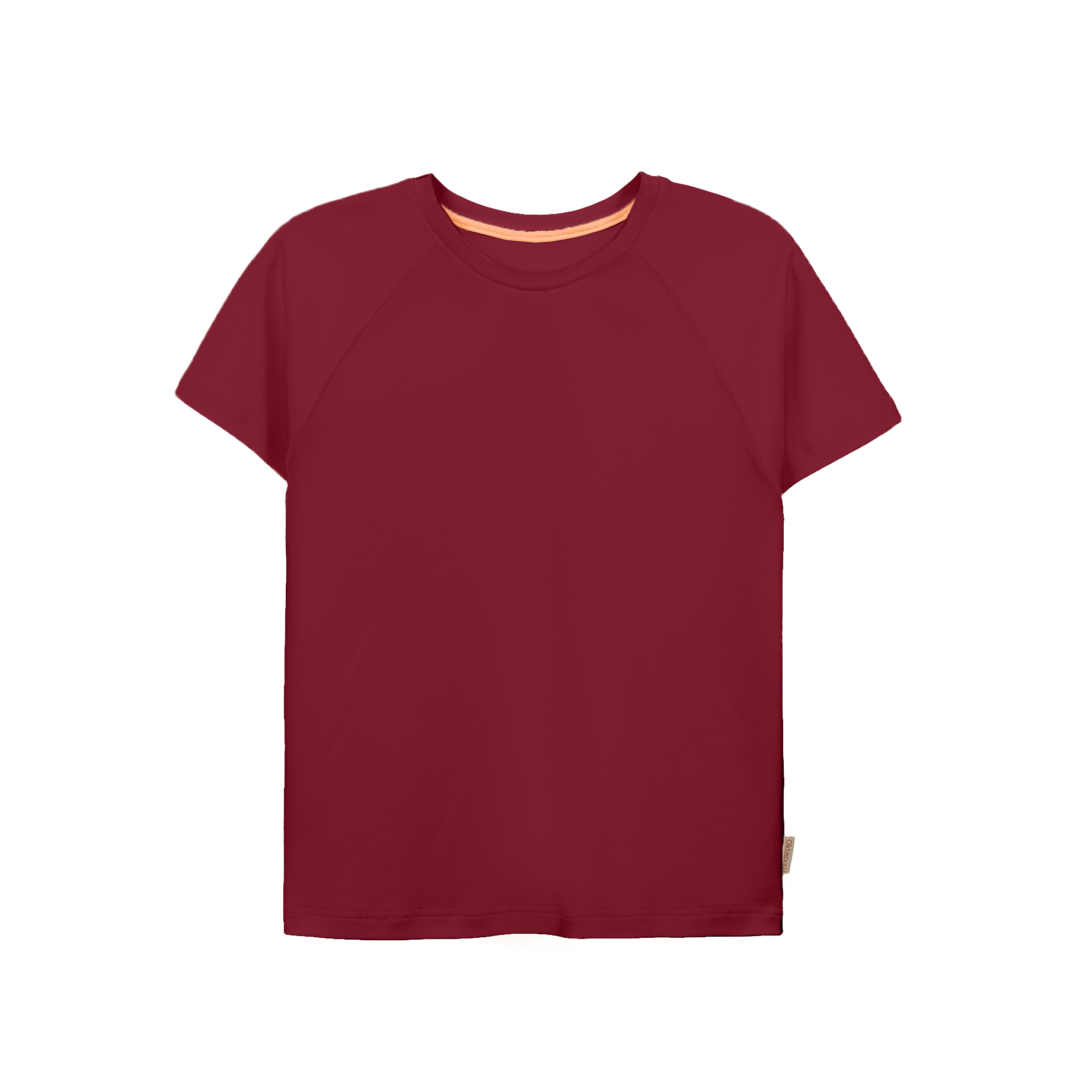 Weiches, langlebiges unisex T-Shirt aus Bio Baumwolle Interlock  | Uni Bordeaux