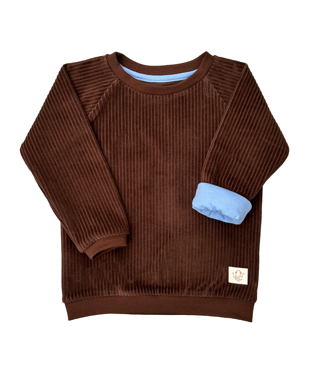 Mitwachsender Sweater Kinder ganzjährig | Bio Cordnicki | Unifarben