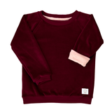 Fairer Nicki Sweater Kinder | Basic Bordeaux