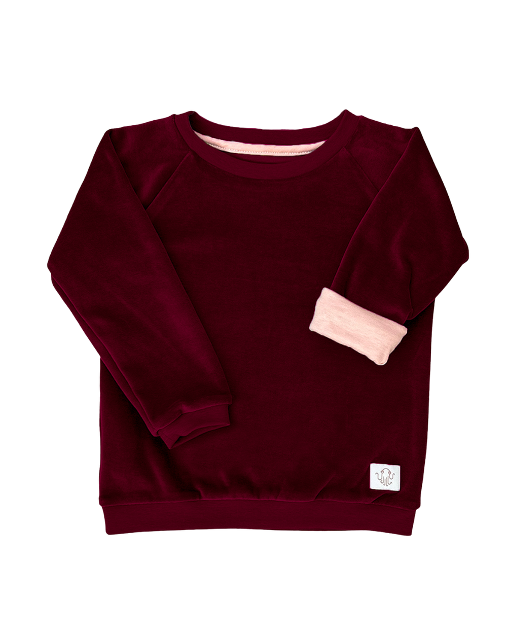 Mitwachsender Sweater Kinder ganzjährig | Bio Baumwolle Nicki | Unifarben