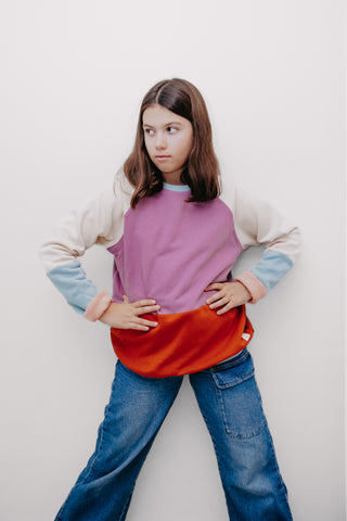 Mitwachsender Kuschelpullover Kinder | Eli