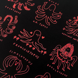 Solidarity Statement Hoodie Flinta* Empowerment by Oktopulli &amp; Seiten.Verkehrt | Oil Blue